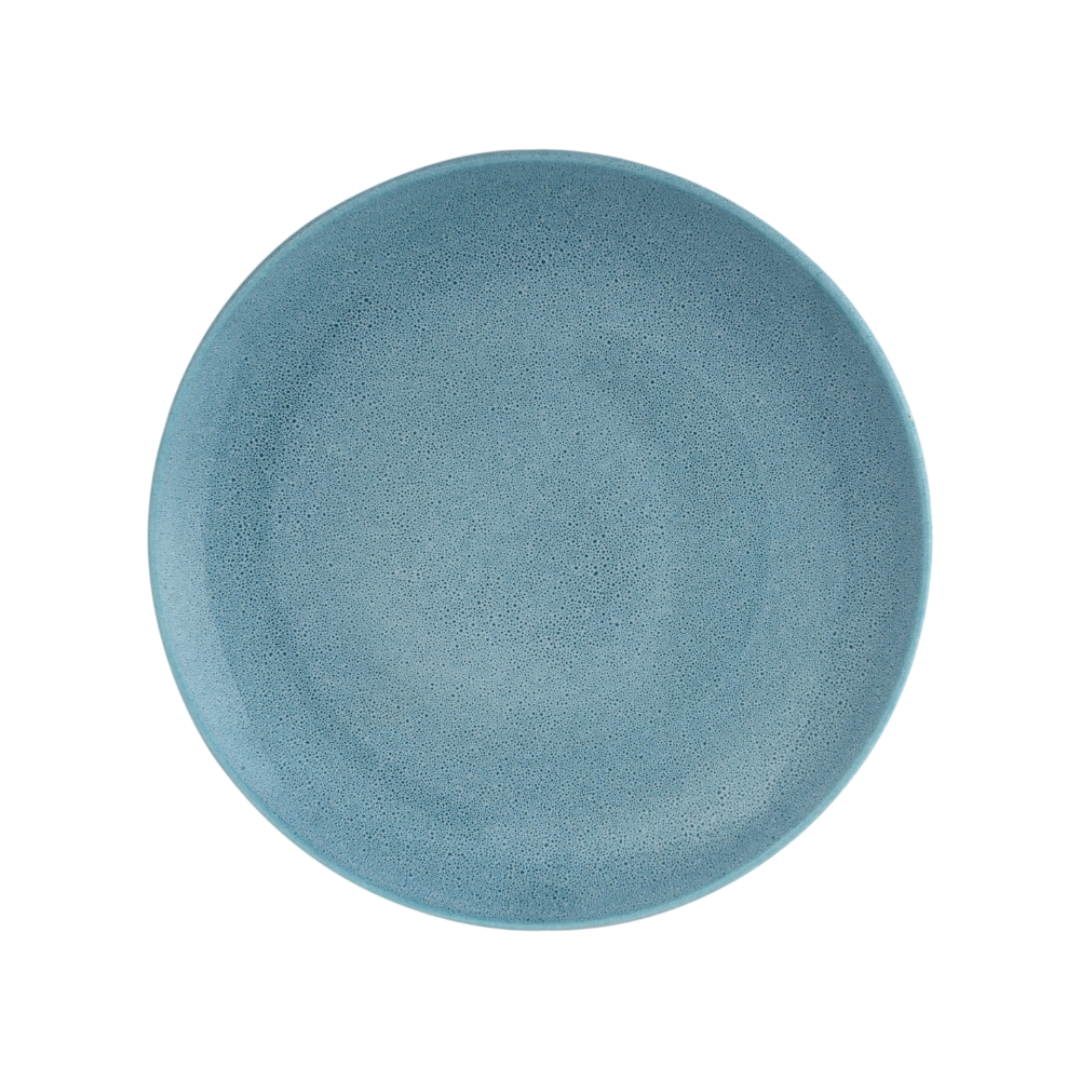 Ariane Porous Casper Round Rimless Plate