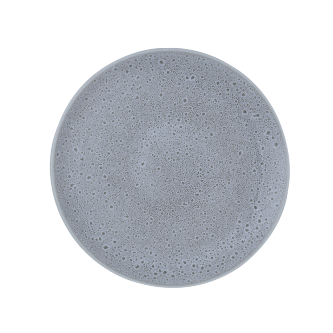 Ariane Porous Pistachio Round Rimless Plate